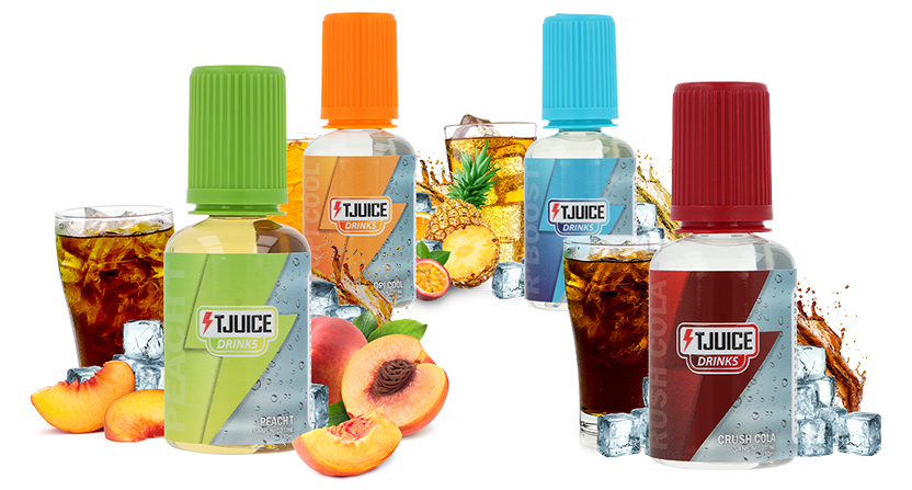 Gamme de concentrés - T-Juice Drinks